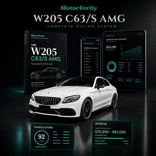 W205 Mercedes C63/S AMG Buying System (2015-2022)