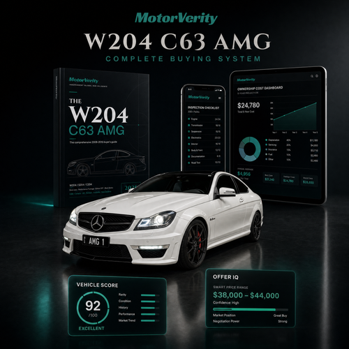 W204 Mercedes C63 AMG Buying System (2008-2015)